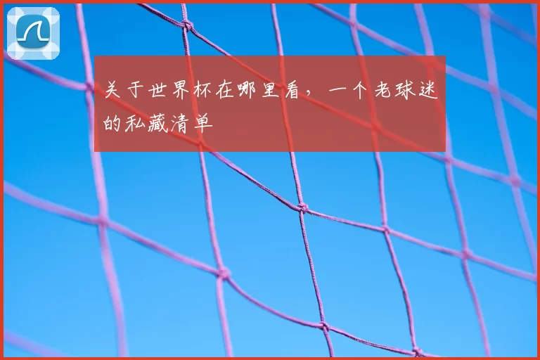 关于世界杯在哪里看,一个老球迷的私藏清单